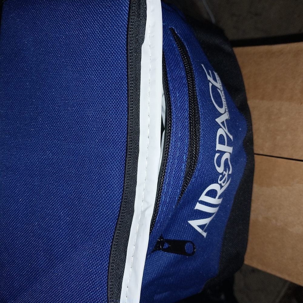 Blue Fanny Pack 6 Can Cooler